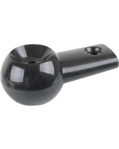 Ford Pickup Truck Cowl Vent Knob - Black Plastic - 2 Pieces