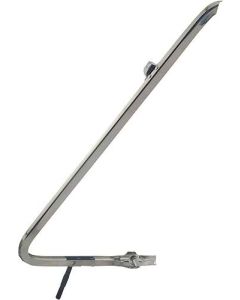 Vent Window Frame/ Right/ Stainless Steel