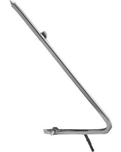 Ford Pickup Truck Vent Window Frame - Left Side - StainlessSteel With Pivots