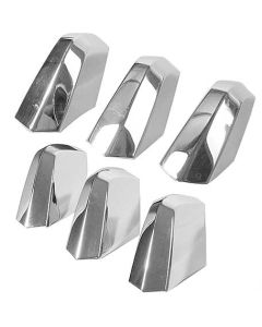 Ford Pickup Truck Grille Teeth Set - Chrome - Originally OnDeluxe Models - 6 Pieces