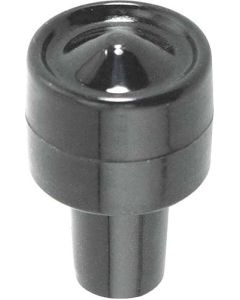Ford Pickup Truck Heater Knob Set - Recirculating Blower Motor & Defrost - Black - 2 Knob Set