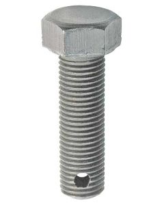 Model A Ford Hex Head Bolt - 3/8-24 X 1-1/4 - Drilled Shank