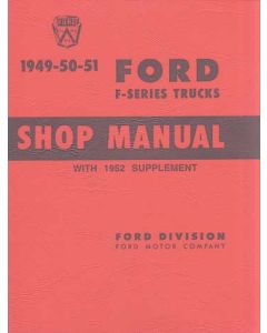 49-50-51 F-Series Truck Shop Manual - 480 Pages