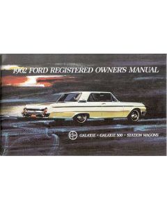 Ford Owner's Manual - 72 Pages