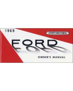 Ford Fairlane & Torino Owner's Manual, 1969