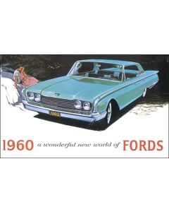 Sales Brochure - Foldout Type - Ford