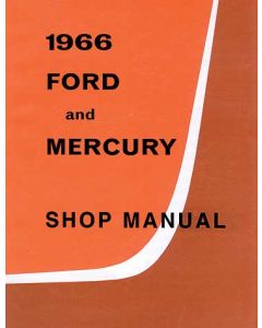 Full-Size Ford and Mercury Shop Manual - 831 Pages