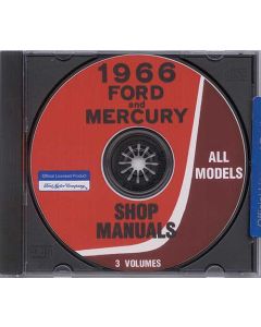 Ford and Mercury Car Shop Manual CD - For Windows OperatingSystems Only