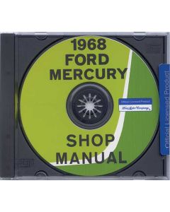 Ford and Mercury Car Shop Manual CD - For Windows OperatingSystems Only