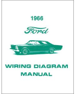 Wiring Diagram Manual - 12 Pages - Ford