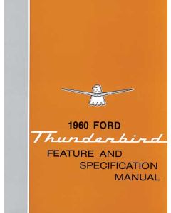 1960 Thunderbird Facts & Features Manual, 16 Pages