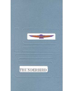 1961 Thunderbird Owner's Manual, 64 Illustrated Pages