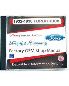 1932-38 Ford Passenger and Truck Manual CD