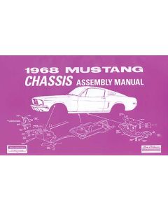 1968 Mustang Chassis Assembly Manual, 95 Pages