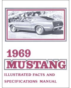1969 Mustang Illustrated Facts and Specifications Manual, 35 Pages