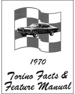 Fact & Features Manual/ 70 Fairlane & Torino