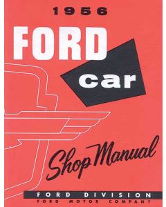 Shop Manual/ 367 Pgs/ 1956 Ford & T-bird