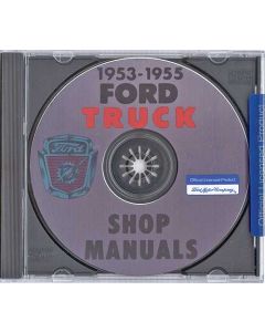 1953-55 Ford Pickup Shop Manual On CD