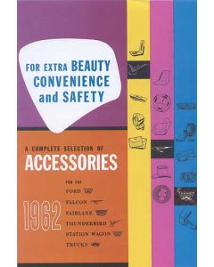 Falcon, Fairlane, Thunderbird, Station Wagons and Trucks Accessories Brochure