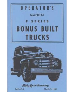 Ford Truck Operator's Manual - 76 Pages