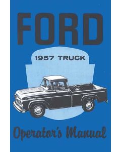 Ford Truck Operator's Manual - 48 Pages