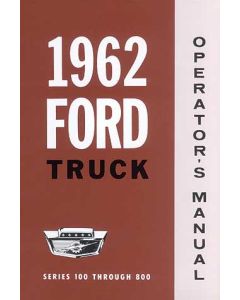 Ford Truck Operator's Manual - 55 Pages