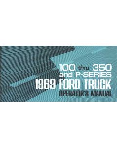 Ford Pickup Truck Operator's Manual - Illustrated - 68 Pages