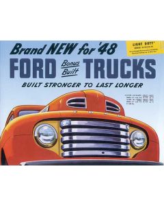 Ford Pickup Truck Sales Brochure - F1 Thru F4