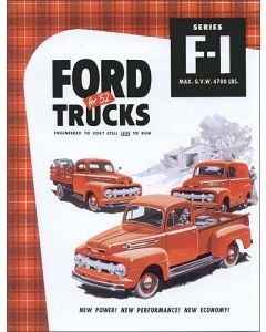 Ford Pickup Truck Sales Brochure - F1