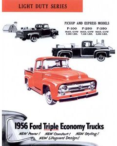Ford Pickup Truck Sales Brochure - F100 Thru F350