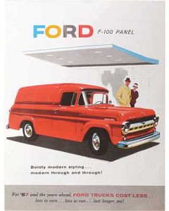 Ford Pickup Truck Sales Brochure - Panel Truck