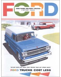 Ford Pickup Truck Sales Brochure - Panel Truck