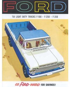 Ford Pickup Truck Sales Brochure - F100 Thru F350