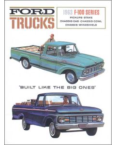 Ford Pickup Truck Sales Brochure - Foldout