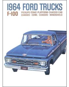 Ford Pickup Truck Sales Brochure - Foldout