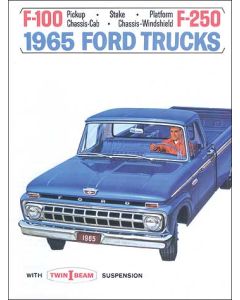 Ford Pickup Truck Sales Brochure - Foldout