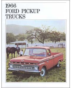 Ford Pickup Truck Sales Brochure - Foldout