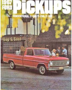 Ford Pickup Truck Sales Brochure - Foldout