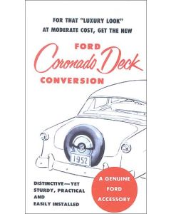 Coronado Deck Conversion Brochure - Ford