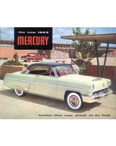 Mercury Color Sales Brochure - Foldout Type