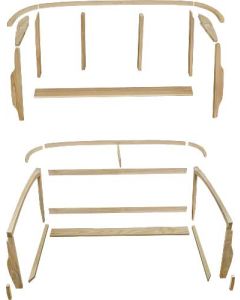 Model A Ford Body Wood Kit - Phaeton 35A