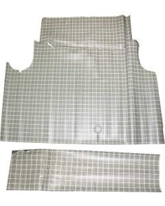 Trunk Mat - Vinyl - Pattern #08 Plaid - Comet