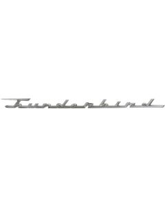 1957-1959 and 1961-1962 Ford Thunderbird Script, Chrome