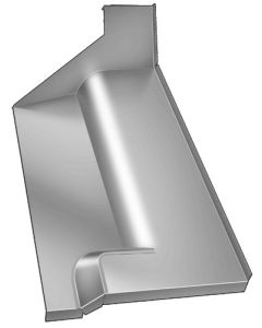 1961-1963 Ford Thunderbird Trunk Floor Over Muffler, Right