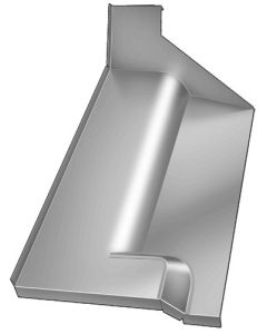 1961-1963 Ford Thunderbird Trunk Floor Over Muffler, Left
