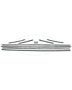 Belt Weatherstrip Kit/ 8pcs/ 61-63 T-bird Coupe