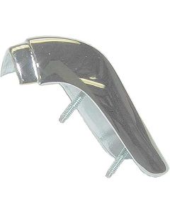 Peak Moulding End Cap/ Chrome/ Left/ 61-63 T-bird