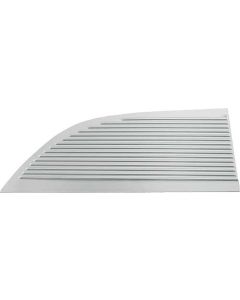 Rear Quarter Aluminum Trim/ Left