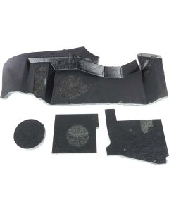 1961-1963 Ford Thunderbird Firewall Cover, ABS Plastic, Backed With Fiber Insulation