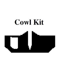 1961-1963 Ford Thunderbird Insulation Kit, Cowl Kit, For Coupe
